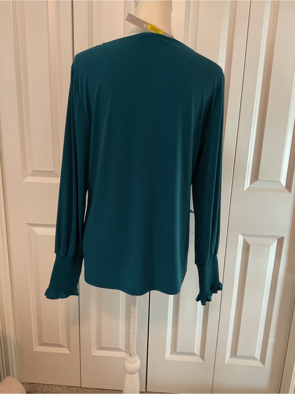 Preston & York Fearless Flair Long Sleeve Top NWT Size Large - Picture 9 of 14